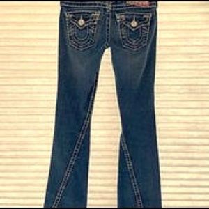 TRUE RELIGION BLUE JEANS